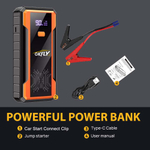 Устройство пусковое портативное бустер 16000mAh 4000A   в чехле GKFLY (F40D)