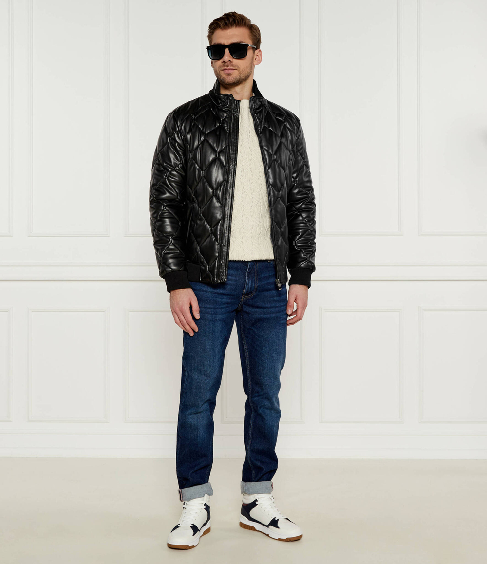 Куртка QUILTED GUESS - черный(M4BL28 WGJ60)