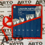 Набор ключей комбинированных  6пр.(8-17мм) в сумке МАЯКАВТО™ 5068