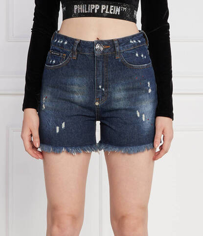 Шорты Philipp Plein - темно-синий(WDT2293 PDE004N)
