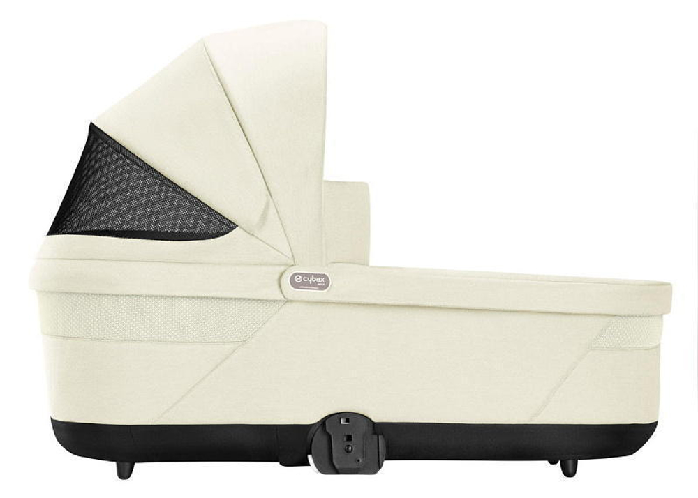 Коляска Cybex Talos S Lux TPE complete Aton B2 Dynamic Red 3 в 1 Seashell Beige с дождевиками