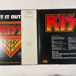 Винтажная виниловая пластинка LP Kiss Destroyer (Япония 1976) (Оби)