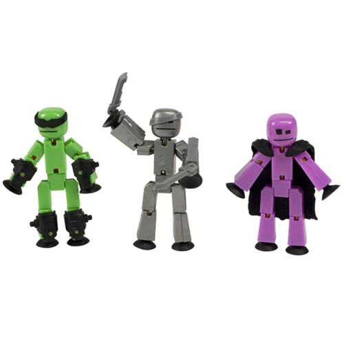 Фигурки Stikbot, Off the Grid Raptus, 3 шт, TST614R