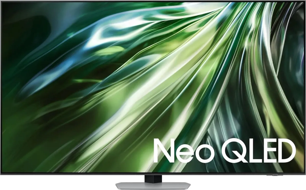 Телевизор QLED Samsung 55" QE55QN90FAUXRU Q серебристый 4K Ultra HD 120Hz DVB-T2 DVB-C DVB-S2 USB WiFi Smart TV