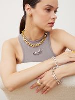 СЕРЬГИ "BUBBLE SQUARE"
