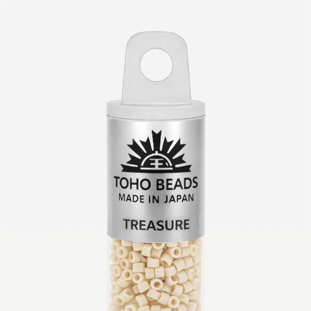 Японский бисер TOHO Treasure (№51), непрозрачный глянцевый