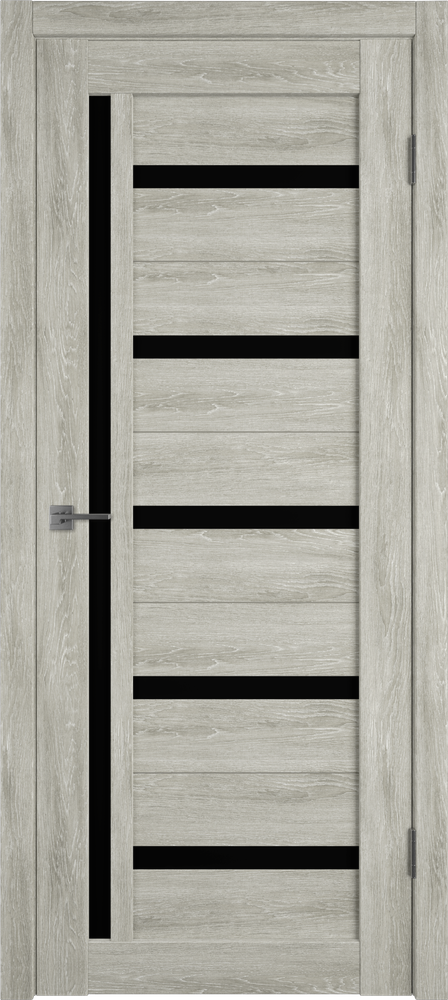 Дверь Atum 18 / Lin Vellum / Black Gloss / Владимирские двери Дверь Atum 18 / Lin Vellum / Black Gloss / Владимирские двери