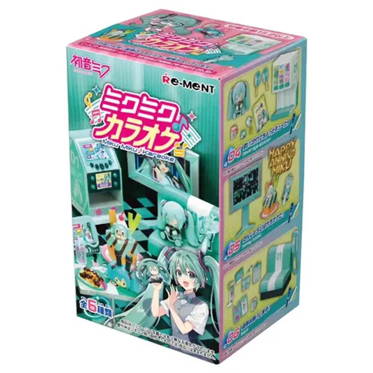 Случайная фигурка Re-Ment Hatsune Miku: Karaoke