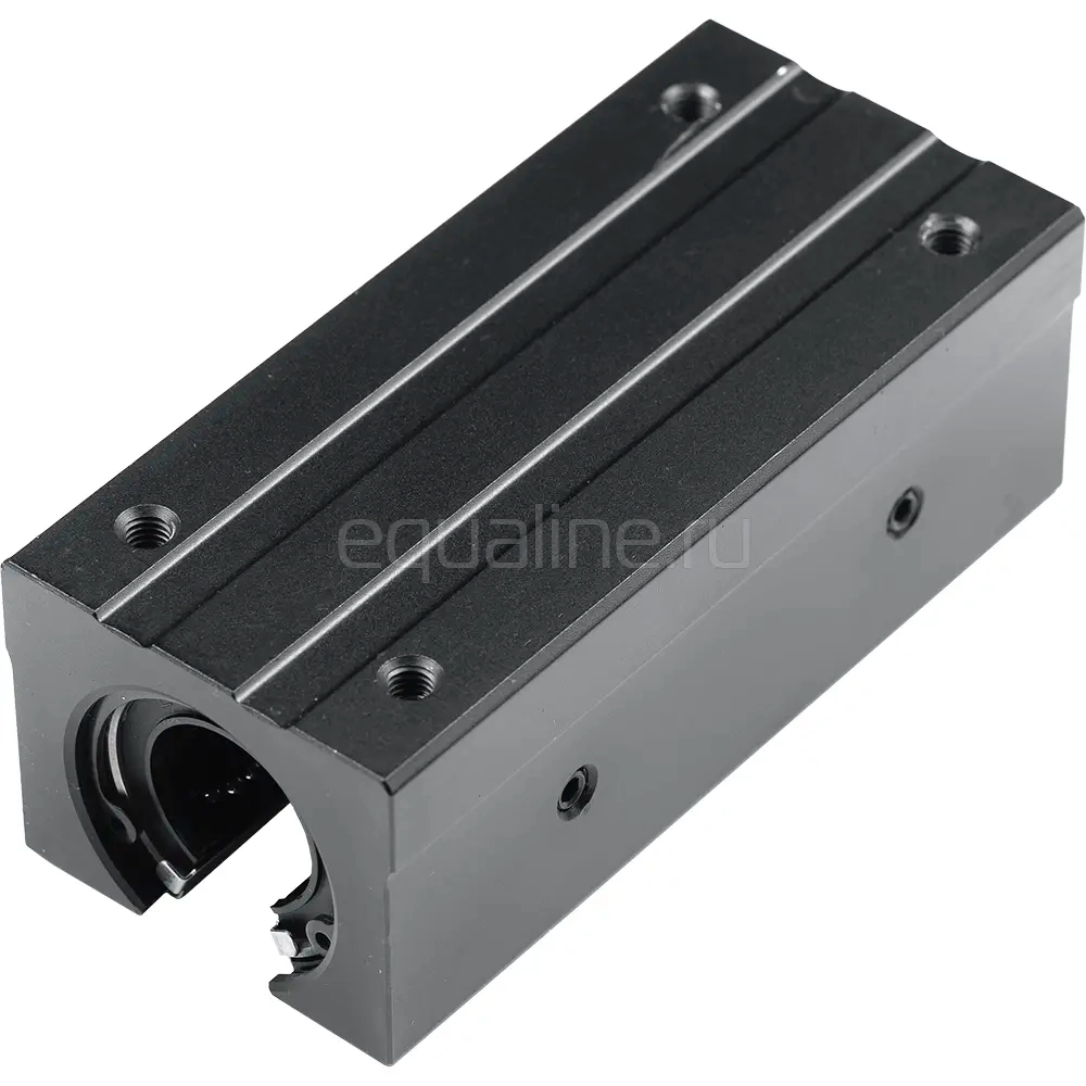 Линейный подшипник в корпусе KINETIK SBR25LUU, вид снизу