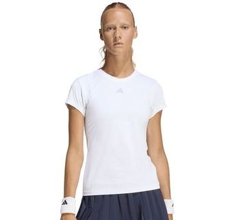 Женская теннисная футболка Adidas Climacool Freelift - white