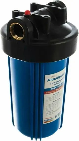 Колба Аквабрайт BigBlue 10" х/в 1" 8 бар синяя 31996