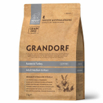 Сухой корм GRANDORF DOG Rabbit&Turkey MED&MAXI кролик с индейкой для собак средних и крупных пород 3 кг