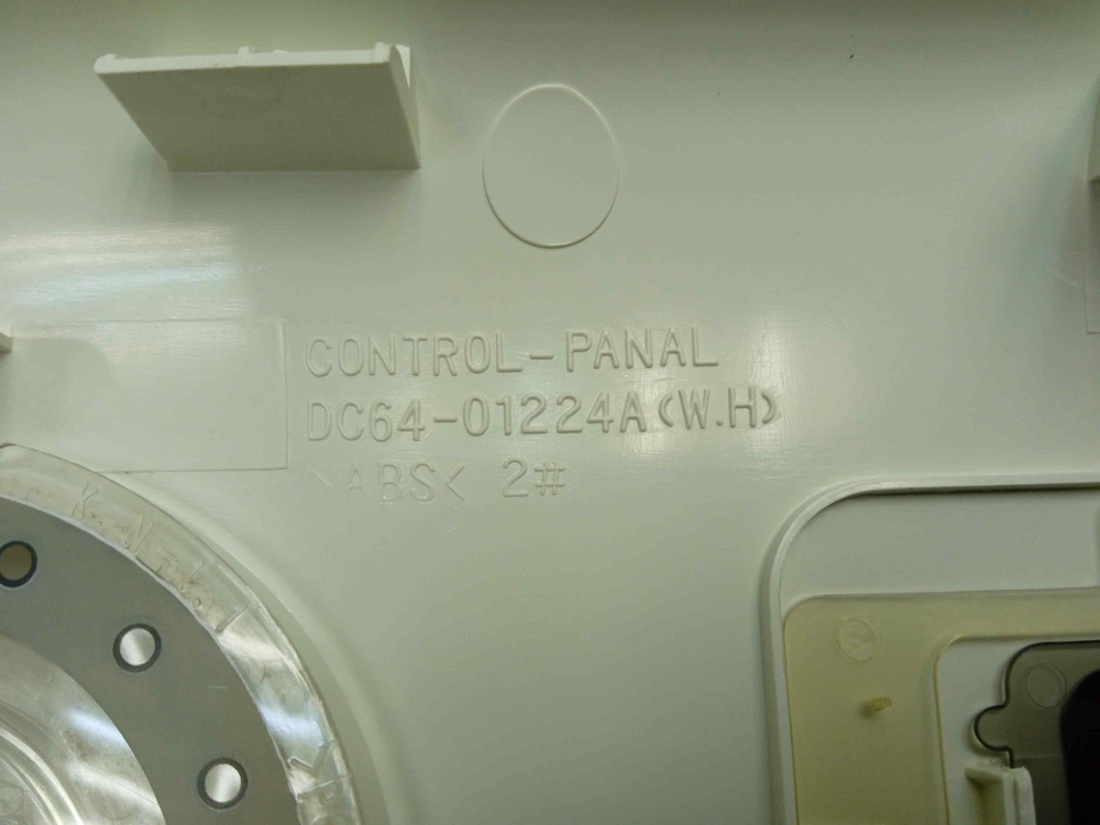 WF6450S7W кт168 Лицевая панель для стиральной машины  Samsung WF6450S7W б/у