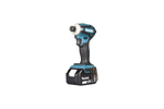 Аккумуляторный ударный бесщеточный шуруповерт Makita Т-Режим, 1/4", 180Нм, М5-М16, кейс, 2x5Ач DTD172RTJ