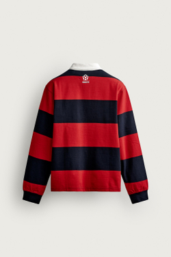 ZARA ПОЛО В ПОЛОСКУ MEXICO 70 FIFA WORLD CUP™ FIFA CLASSICS, КРАСНЫЙ