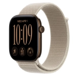 Умные часы Apple Watch Series 12 GPS, 46mm, Dark Bronze Aluminum Case with Limestone Sport Loop