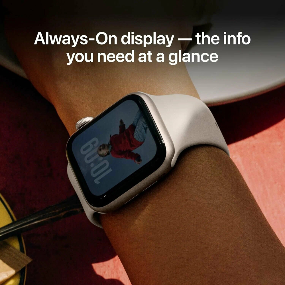 Умные часы Apple Watch SE 3 GPS 40 мм, Starlight Aluminium, Starlight Sport Band, S/M