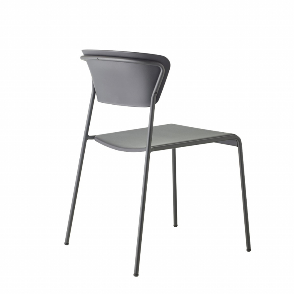 Стул пластиковый Scab Design Lisa Technopolymer, антрацит