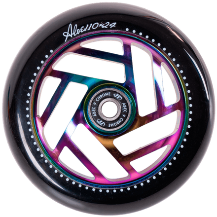 Колеса Tech Team 110мм Aloe, neochrome