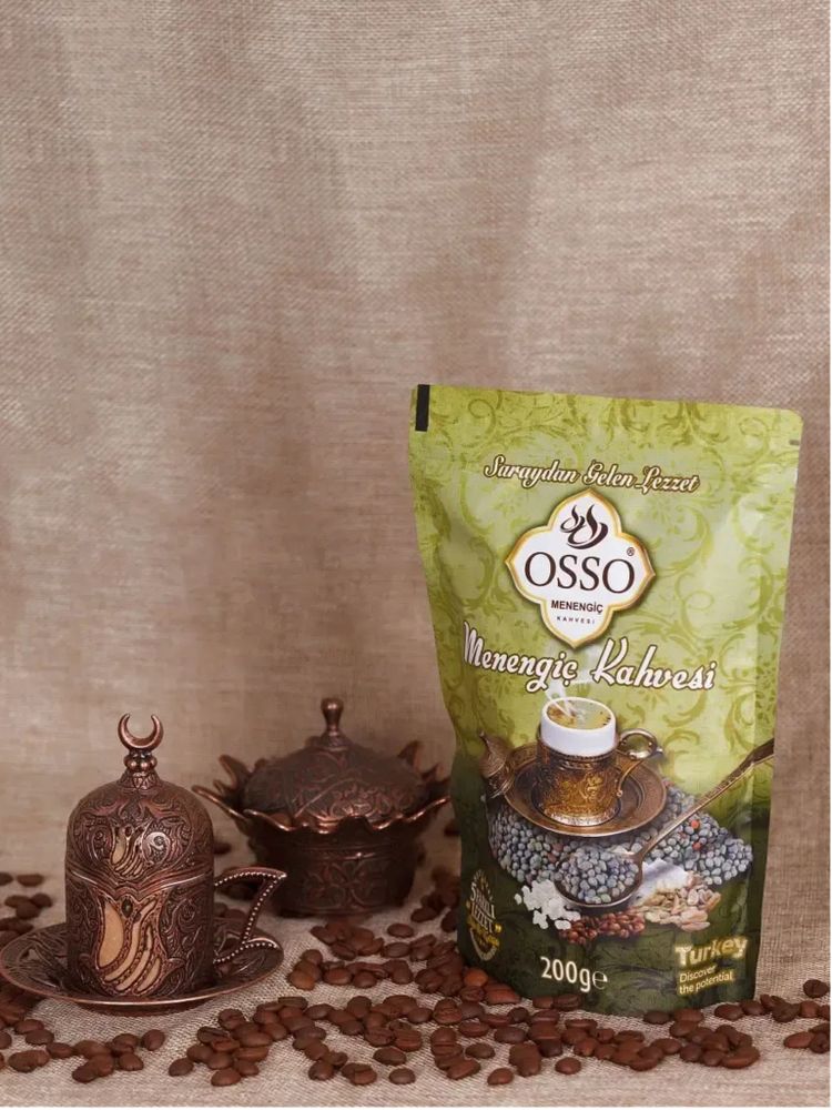 Кофе молотый Мененгич Osso Menengic с мастикой 200 г