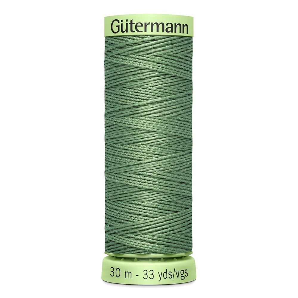 Нитки отделочные Gutermann Top Stitch 30 (30 метров), 5 кат. | 821 серый офицерский