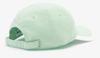 Теннисная кепка Lacoste Sport Contrast Border Lightweight Cap - green/white