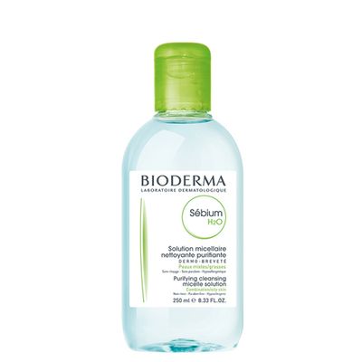 Мицеллярная вода очищающая для жирной и проблемной кожи лица Bioderma Sebium Н2О 250 мл
