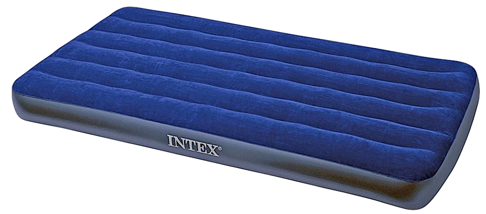 Кровать надувная Intex 64757 без насоса 99х191х25см до126кг