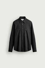 РУБАШКА REGULAR FIT ИЗ ШАМБРЕ С КАРМАНАМИ — ZARA