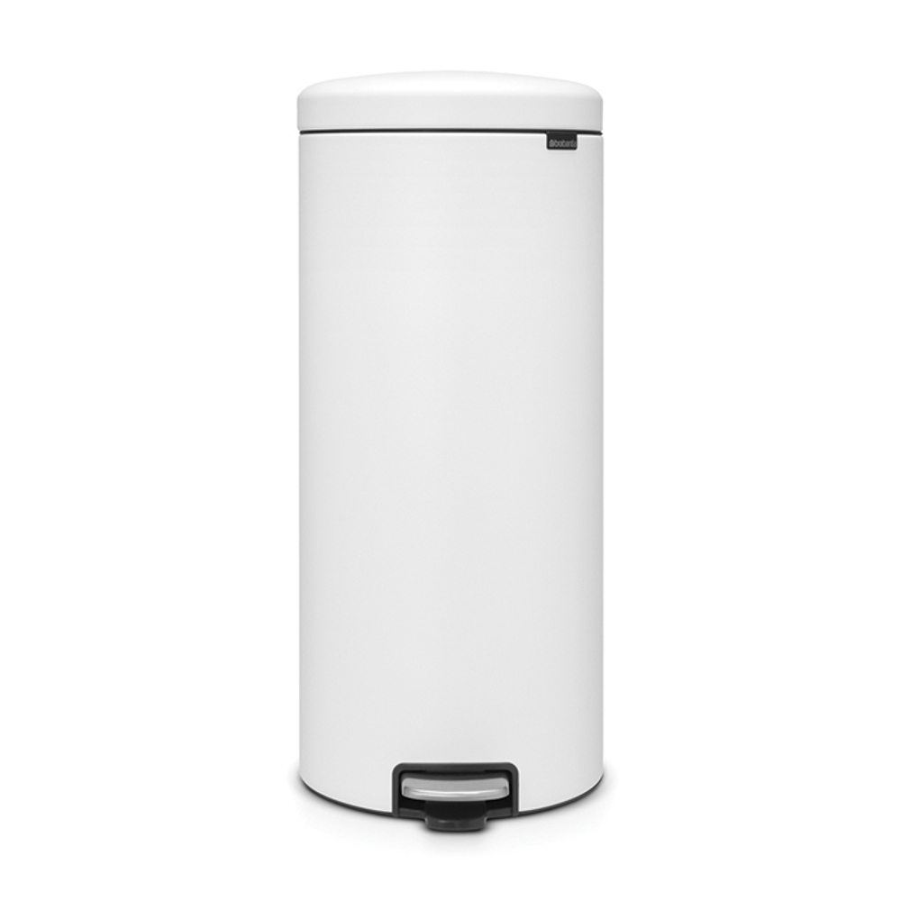 Мусорный бак с педалью newIcon 30л Brabantia Минерально-белый