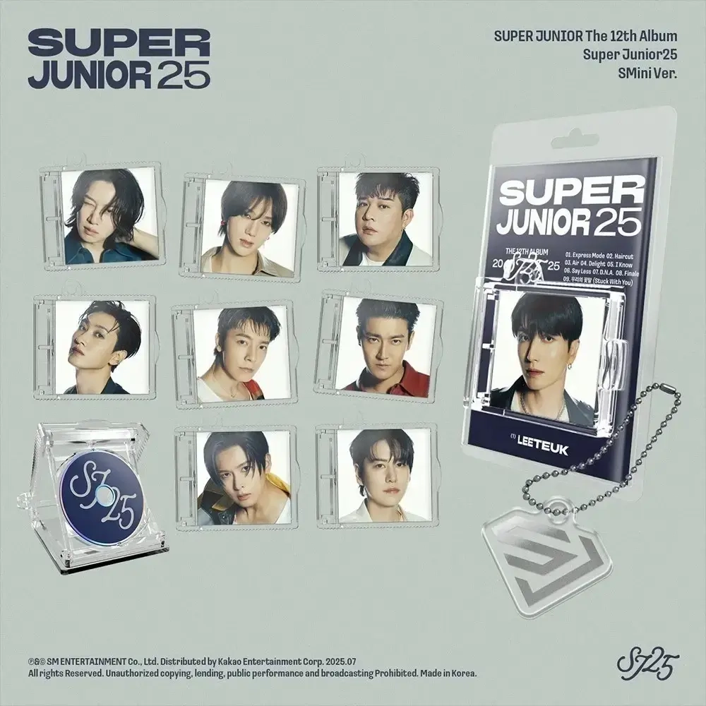 Альбом SUPER JUNIOR - Super Junior25 [SMini ver.] (Хичоль)