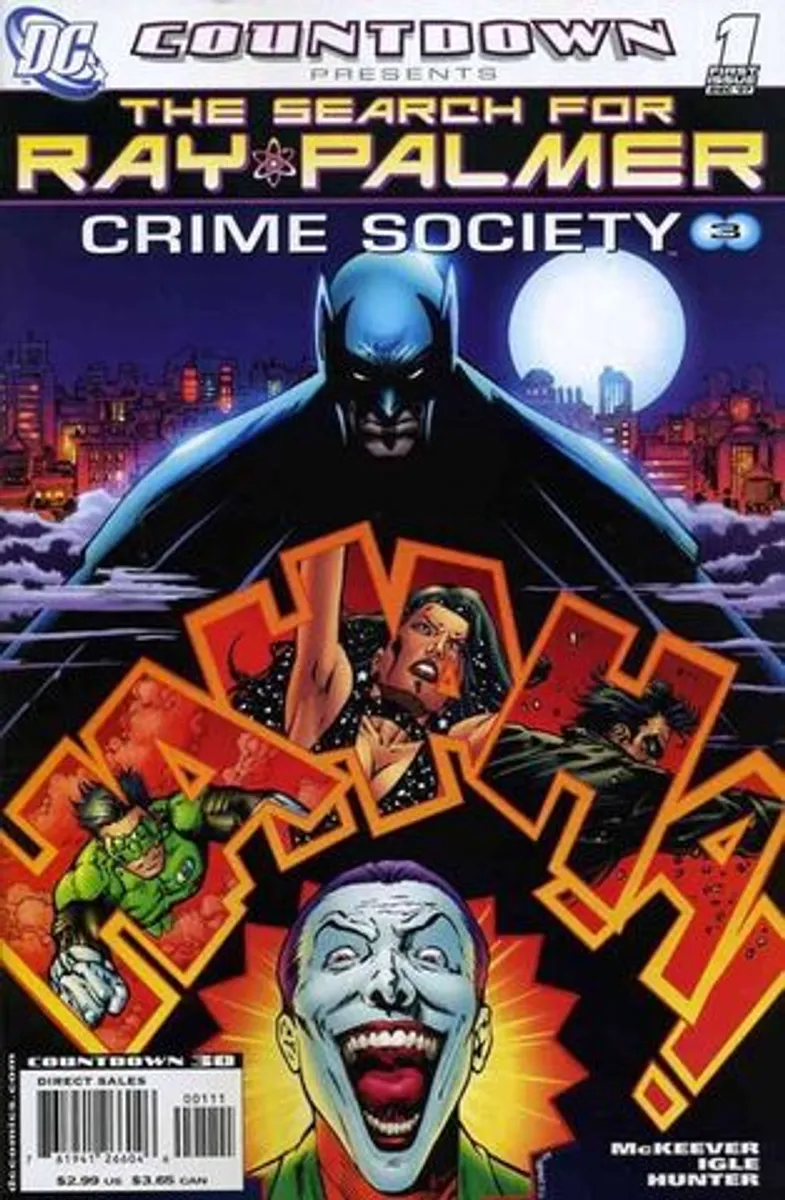 Countdown Presents: The Search for Ray Palmer: Crime Society #1