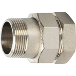 Американка STOUT никелированная прямая 1 1/2" ВР/НР O-Ring уплотнение