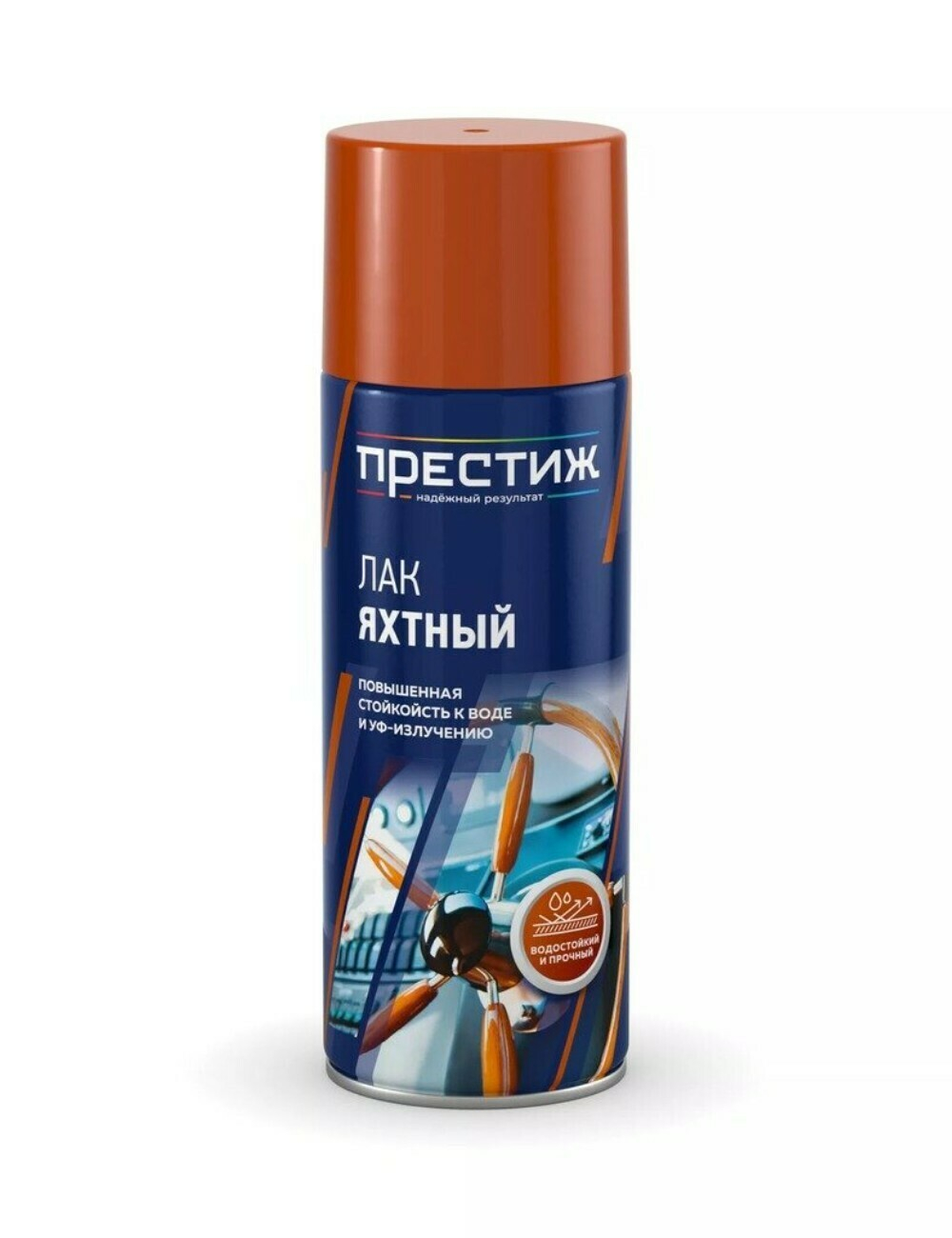 Лак яхтный, влагостойкий, матовый, 425 мл.