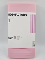 Штора для ванной IKEA LUDDHAGTORN, розовая, 180х200 см