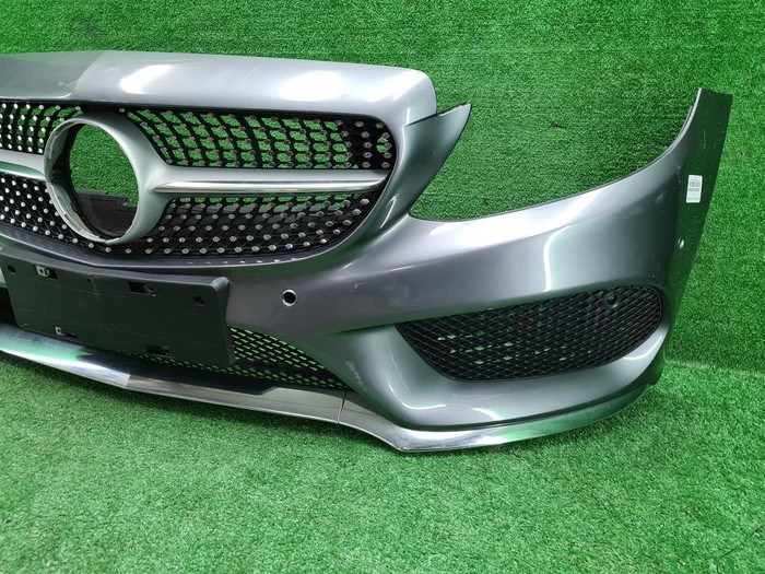 Бампер передний Mercedes C W205 14-18 AMG В сборе