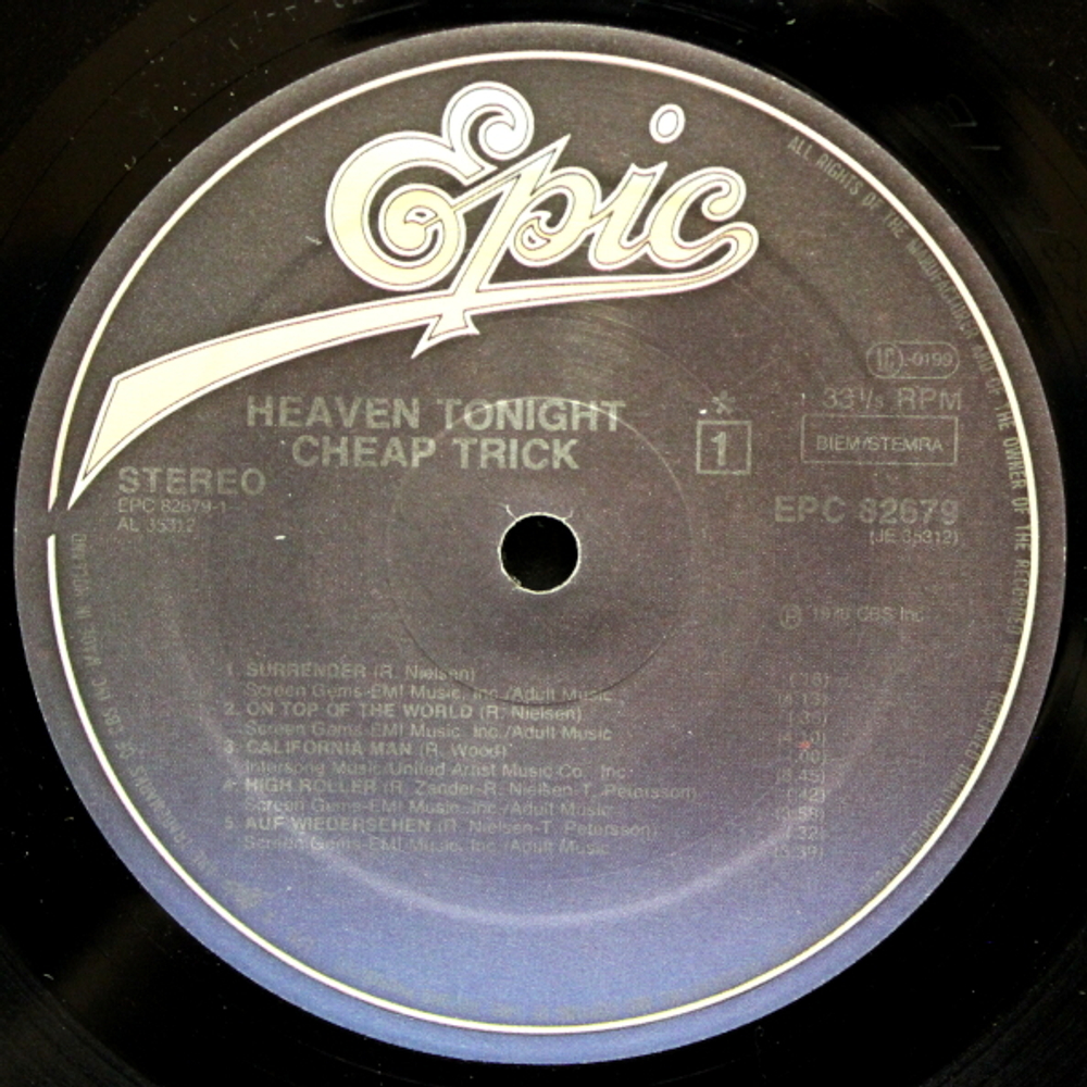 Cheap Trick / Heaven Tonight (LP)