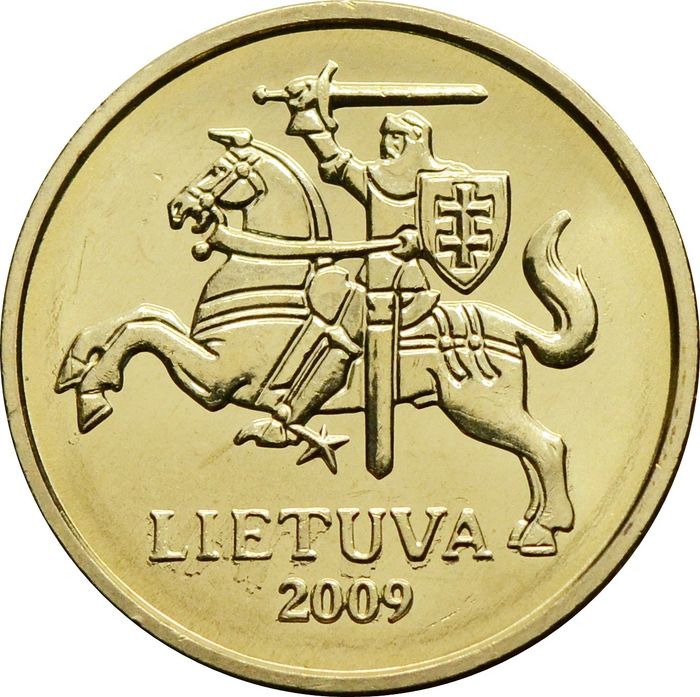 10 центов 2009 Литва