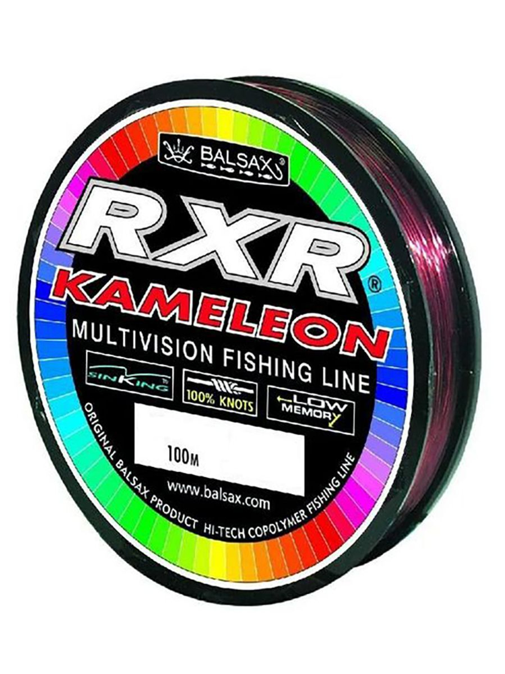 Монофильная леска RXR 100м 0,28мм 7,9кг, хамелеон (1 штука)