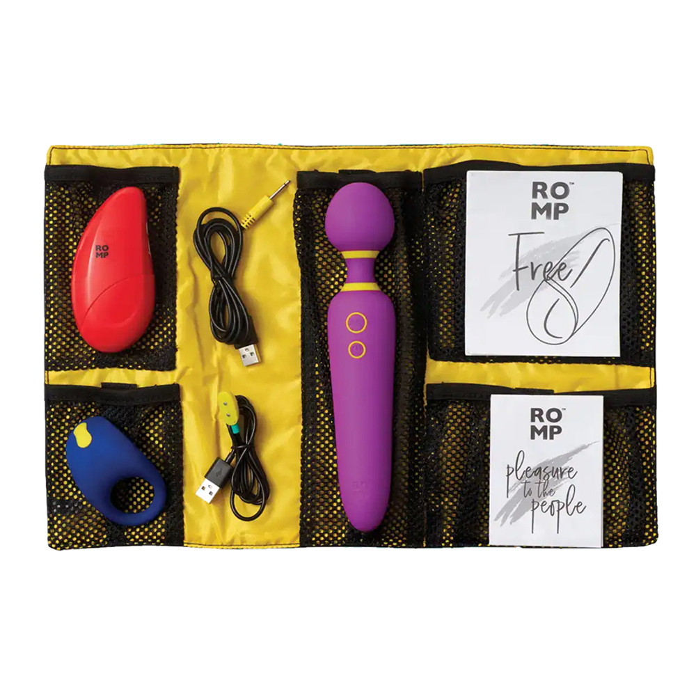 Набор интимных игрушек Romp Pleasure Kit Flip, Free & Juke in Carrying Case RP901SD9
