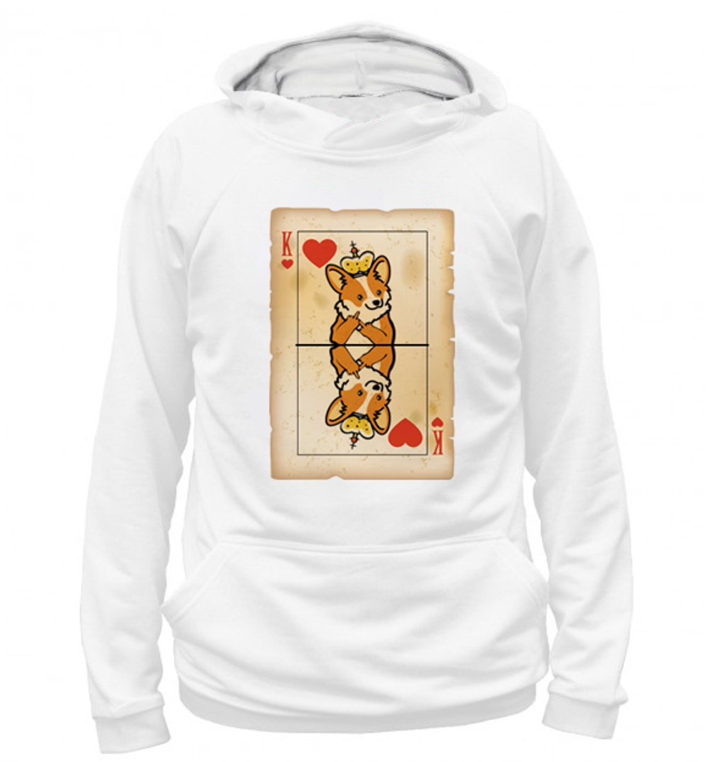 Толстовка "Корги - король"