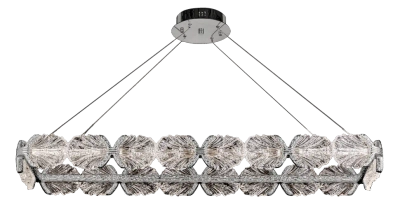 Люстра подвесная Pianta Silver FL1193-9P, LED