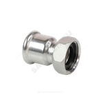 Муфта сталь нерж AISI 316L Дн 22х3/4" Ру16 пресс/нак/гайка Inoxpres RM 183022012