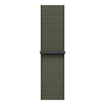 Умные часы Apple Watch Series 11 GPS, 46mm, Jet Black Aluminium Case with Forest Sport Loop