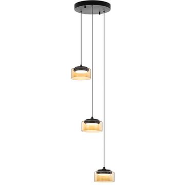 Подвесной светильник 3*GX53 CL243031 черный/прозрачный/шампань ESPACE Citilux