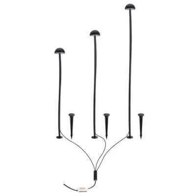 Грунтовый светильник Arte Lamp MOTUS A1081PA-3BK, 3хLED