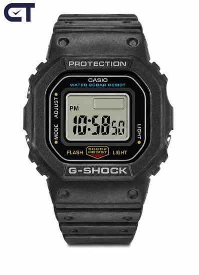 Casio DWN-5600-1DR мужские часы-кольцо — миниатюрные G-SHOCK Nano в чёрном цвете