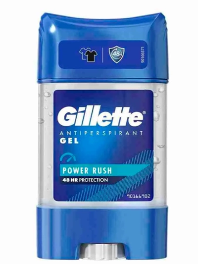 Gillette Гелевый дезодорант Power rush 70мл