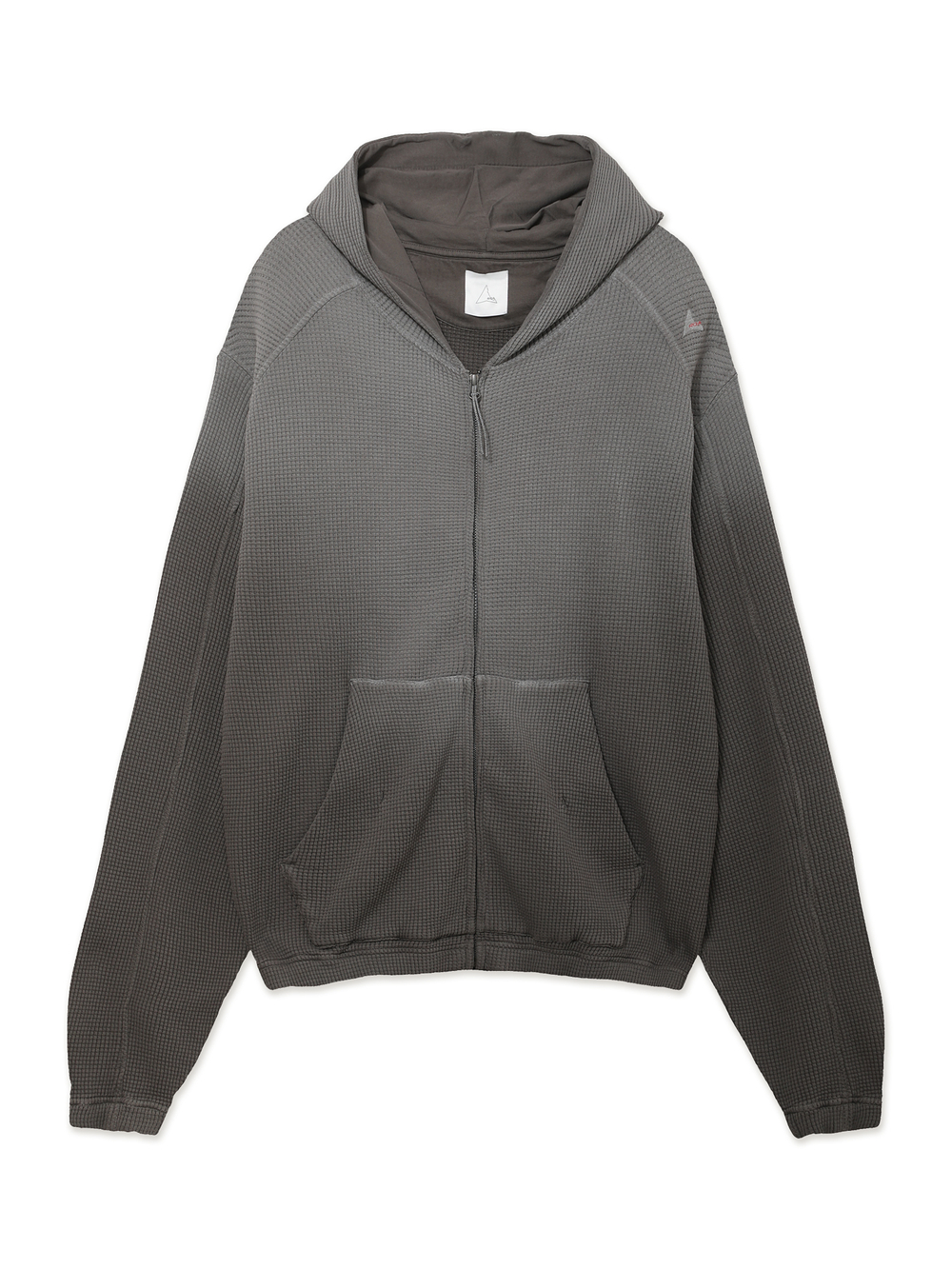 Толстовка С Капюшоном На Молнии Bee Sun Faded Organic Waffle Zip Up Hoodie