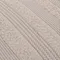 Подушка из хлопка с буклированной вязкой светло-серого цвета из коллекции essential, 50х50 см